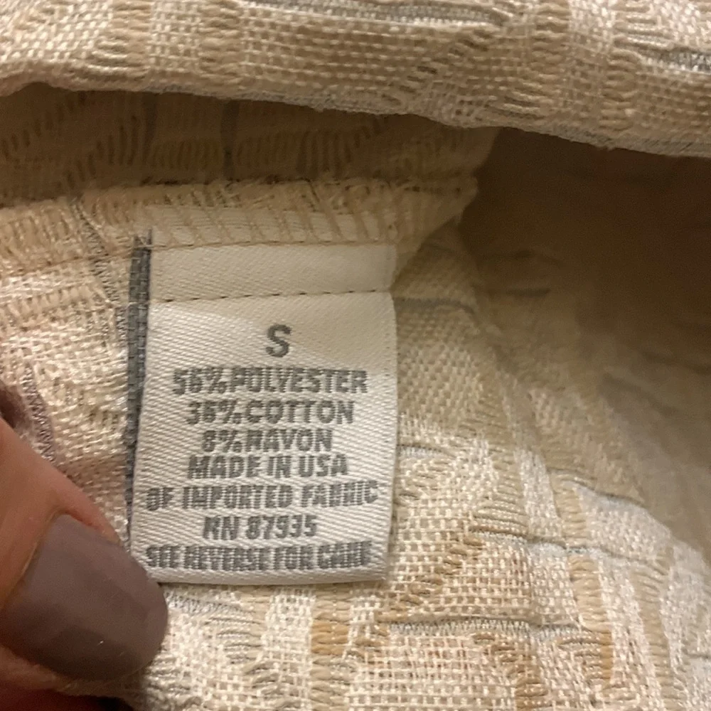 Vintage Dressbarn Patchwork Print Quilted Jacket - Picture 4 of 7